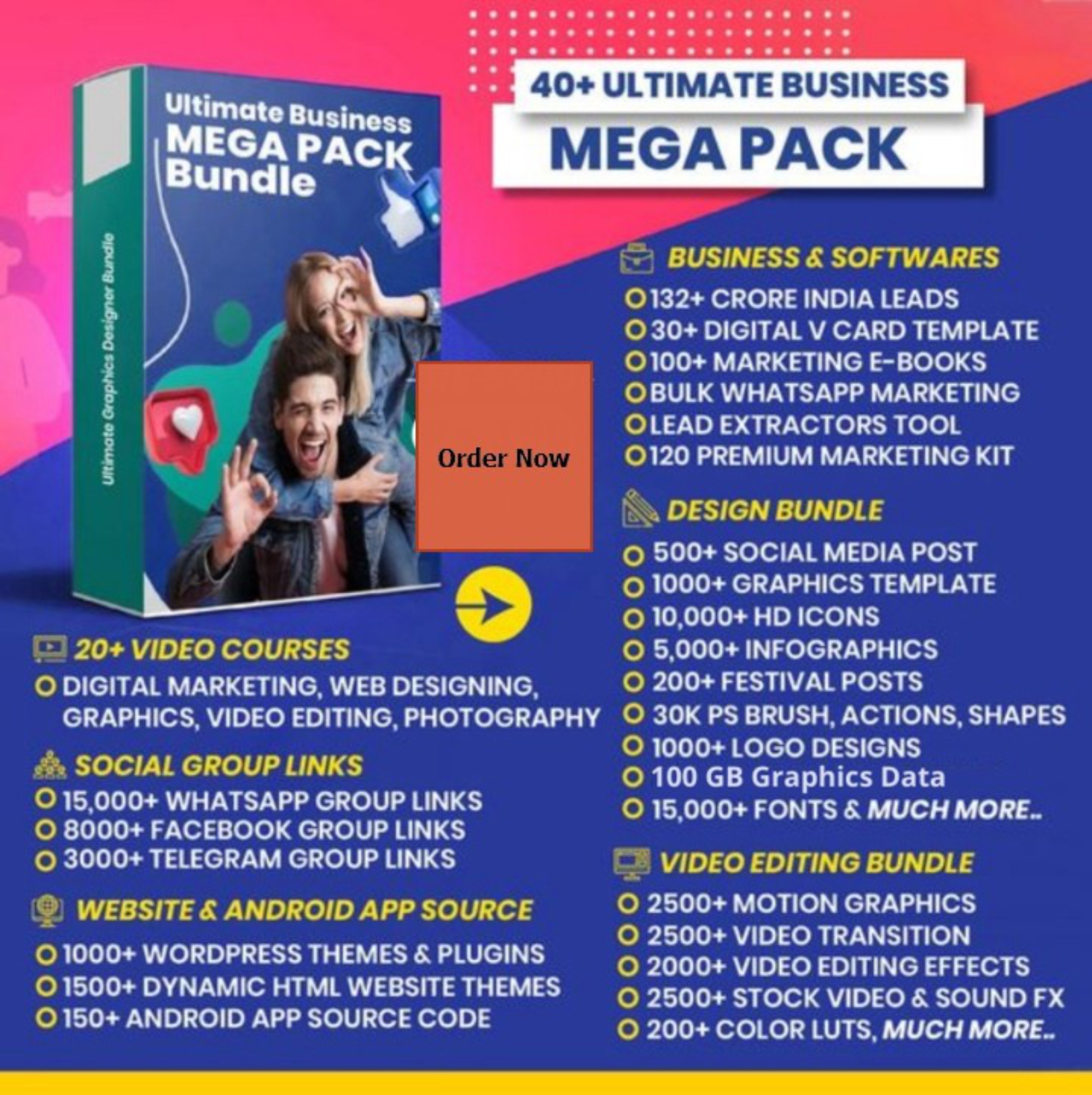 40+ ULTIMATE BUSINESS (MEGA PACK BUNDLE )