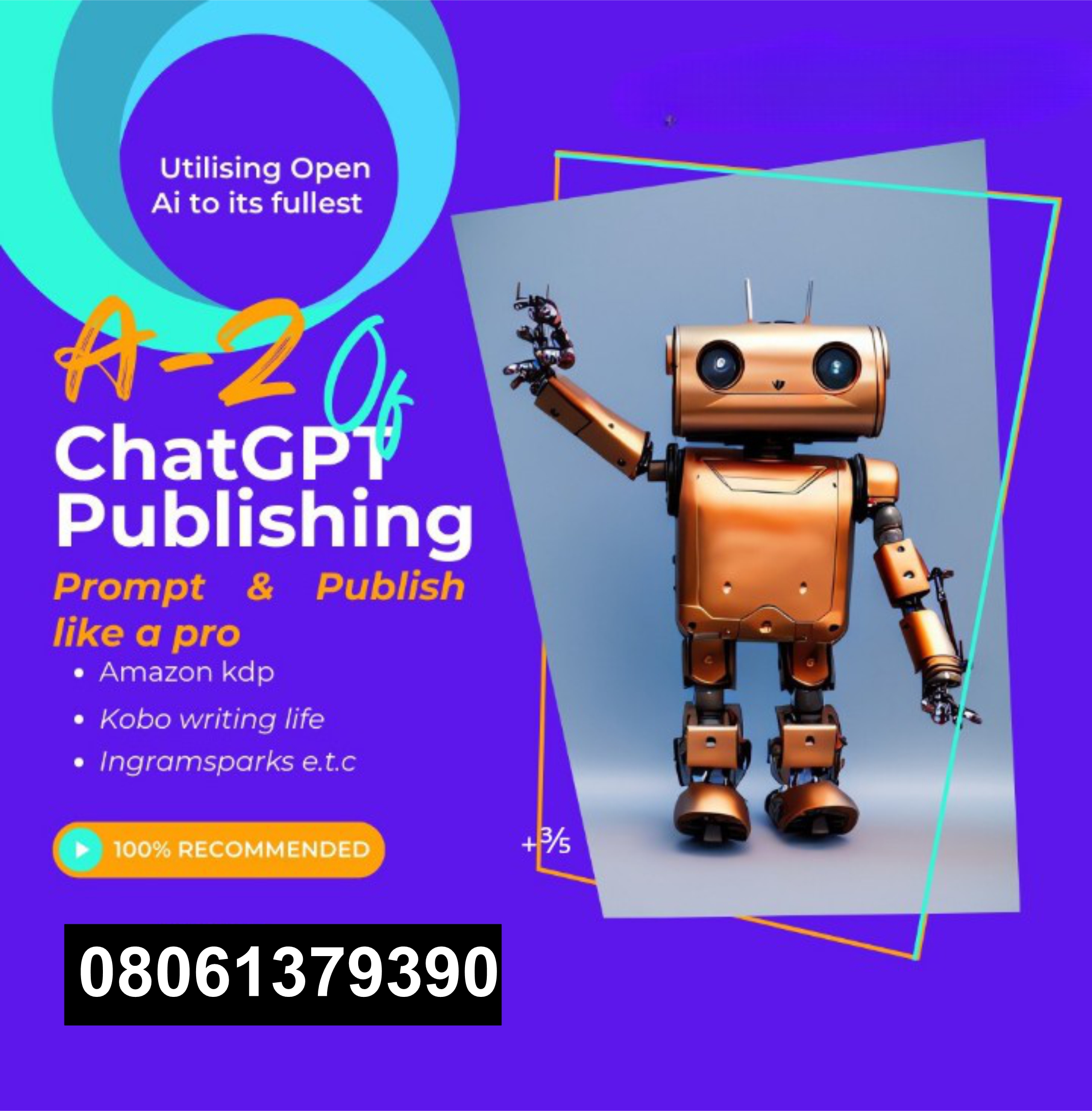 A-Z OF CHATGPT PUBLISHING(PROMPT & PUBLISH LIKE A PRO)