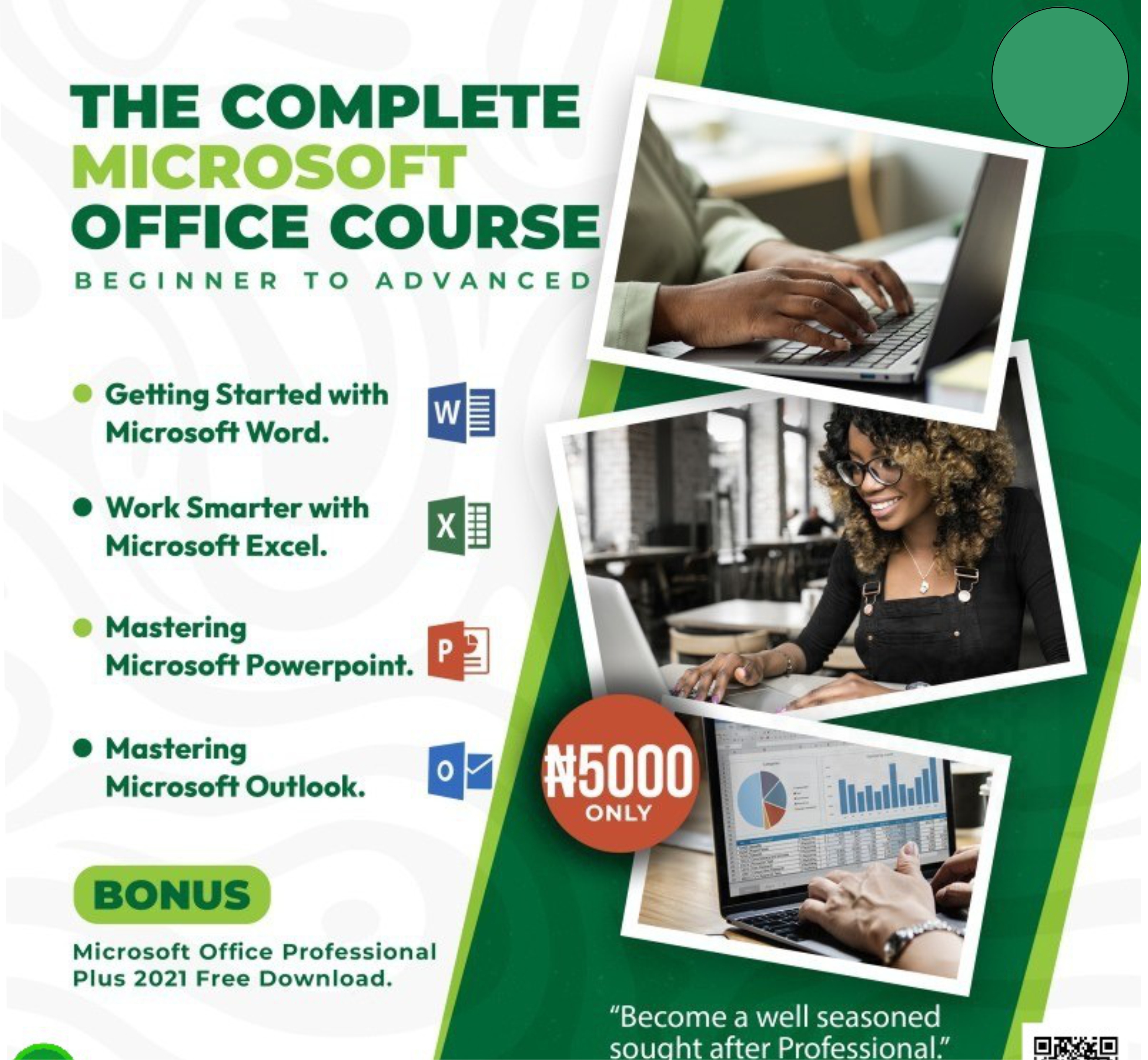 THE COMPLETE MICROSOFT OFFICE COURSE